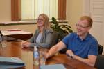 Daugavpils domē notika tikšanās ar Lesoto un Čehijas universitāšu pārstāvjiem 9