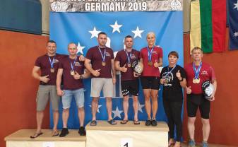 “Kettlebell Fit Daugavpils” Eiropas medaļnieki