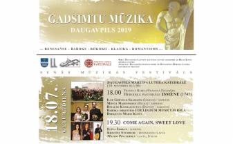 GADSIMTU MŪZIKA – DAUGAVPILS 2019 (Senās mūzikas festivāls)