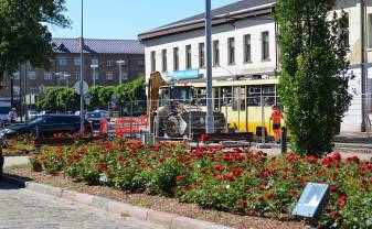 Sakarā ar remontdarbiem mainīta tramvaju kustība