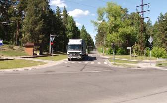 Autotransporta kustības ieobežojumi pie Stropu estrādes Līgo svētku laikā