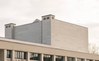 Kultūras pils ēkas energoefektivitātes projekts tuvojas noslēgumam Kultūras pils ēkas energoefektivitātes projekts tuvojas noslēgumam