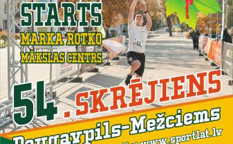 Straujiem soļiem tuvojas skrējiens “Daugavpils-Mežciems”