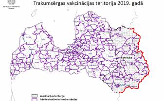 Latgalē notiks lapsu un jenotsuņu vakcinācija pret trakumsērgu