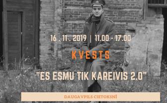 Daugavpilī acina pieteikties kvestam “Es esmu tik kareivis 2.0”