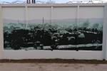 Завершены работы по росписи стены вдоль променада на ул.Бругю 7
