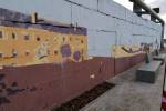 Завершены работы по росписи стены вдоль променада на ул.Бругю 8