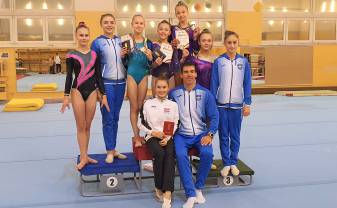 Daugavpils uzvar Latvijas čempionātā sporta vingrošanā