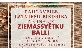 Daugavpils Latviešu biedrības Ziemassvētku balle