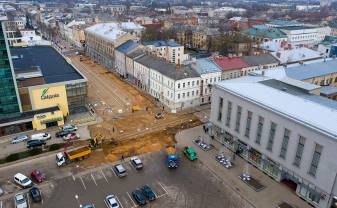 Satiksmes ierobežojumi pilsētas centrā