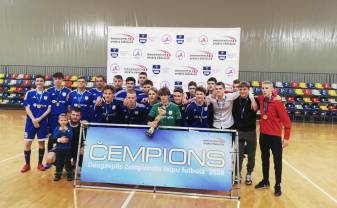 BFC Daugavpils 2 kļūst par Daugavpils telpu futbola čempionāta uzvarētājiem