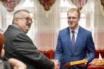 В Даугавпилсе гостит посол Росийской Федерации в Латвии Евгений Лукьянов 17
