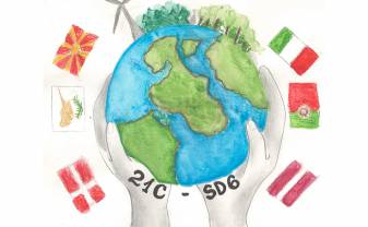 Starptautiskā projekta logo izstrādes konkursā uzvar Daugavpils Saskaņas pamatskolas skolniece