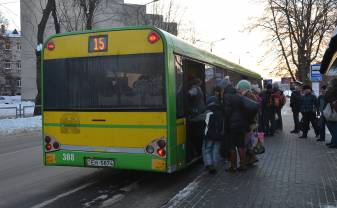 Sabiedriskā transporta pasažieru ievērībai!