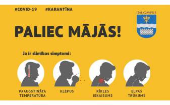 Sagatavoti informatīvie plakāti par rīcību ārkārtas situācijā Sagatavoti informatīvie plakāti par rīcību ārkārtas situācijā
