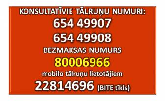 Sociāla dienesta klientiem ieviests bezmaksas tālruņa numurs 80006966