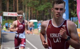 Latvijas čempionātā triatlonā uzvar daugavpilieši