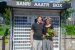 В Даугавпилсе открыт первый автомат с сувенирами  «SANRI AAATR BOX» 11