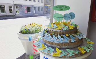 Даугавпилсский туристический информационный центр вместе со своими посетителями поздравляет город с днём рождения