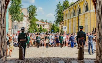 В Даугавпилсской крепости отметили 208-ю годовщину боевого крещения