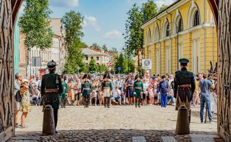 Daugavpils cietoksnī atzīmēta Daugavpils cietokšņa ugunskristību 208. gadadiena