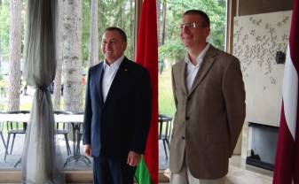 Silenē notika Latvijas un Baltkrievijas ārlietu ministru tikšanās