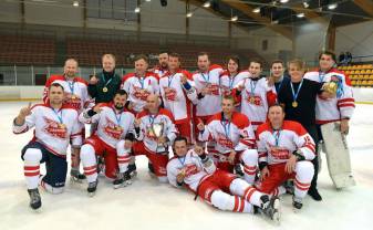 Daugavpils hokeja čempionātā uzvar komanda “Saskaņa”