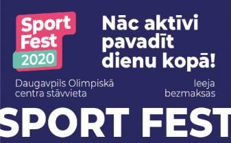 Svētdien Daugavpilī – SPORT FEST 2020!