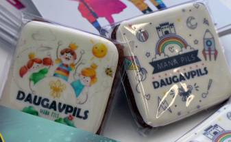 Daugavpilī attīsta ēdamo suvenīru ideju