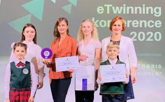 J.PILSUDSKA DAUGAVPILS VALSTS POĻU ĢIMNĀZIJAS PROJEKTS “BORN TO READ” IEGUVIS “NACIONĀLO ETWINNING BALVU 2020”