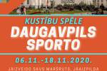 Aicinām piedalīties kustību spēlē “Daugavpils sporto” 1