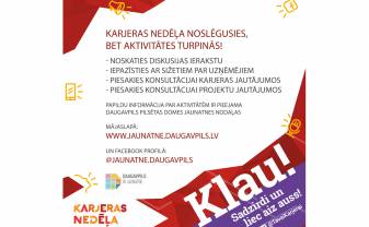 Karjeras nedēļa noslēgusies, bet aktivitātes turpinās!
