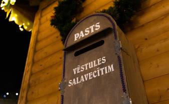 Salavecis gaida vēstules un gatavo dāvanas arī daugavpiliešiem Salavecis gaida vēstules un gatavo dāvanas arī daugavpiliešiem