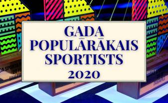 Sākas balsojums par nomināciju “Gada populārākais sportists 2020”
