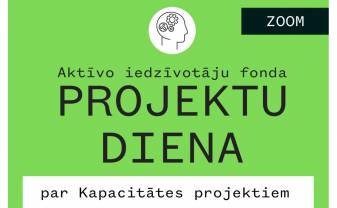 29. janvārī Aktīvo iedzīvotāju fonds Latvijas NVO rīko pēdējo projektu dienu pasākumu