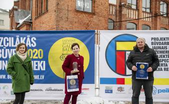 SAULES SKOLA IEGUVUSI „LATVIJAS BŪVNIECĪBAS GADA BALVU”