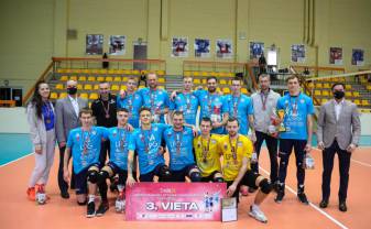 Daugavpilieši izcīna bronzu Latvijas volejbola čempionātā