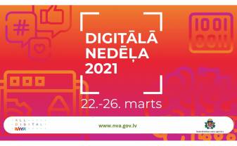 Nodarbinātības valsts aģentūra (NVA) piedalās akcijā Eiropas Digitālā nedēļa  no 22. līdz 26.martam