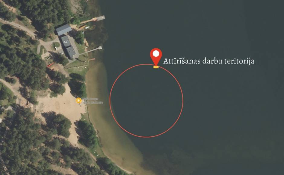 Озеро стропы Даугавпилс