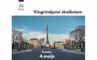 VISC AICINA STIPRINĀT SKOLĒNU ZINĀŠANAS PAR 4. MAIJU