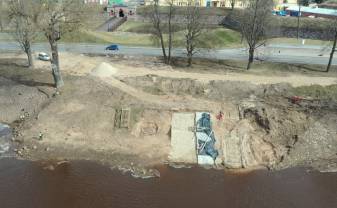 Atsākti Daugavpils cietokšņa promenādes izbūves darbi