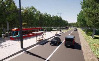 Даугавпилчане одобрили проект строительства трамвайной линии «Стропы- Химия»