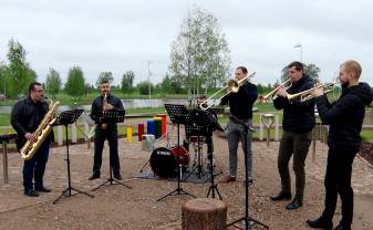 Music Square opened at Esplanade Park