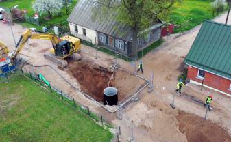 Проект водоснабжения на Юдовке – строитель обещает закончить работы через четыре месяца