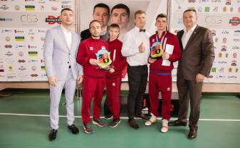 Daugavpils bokseri gūst pieredzi starptautiskajā boksa turnīrā Ukrainā