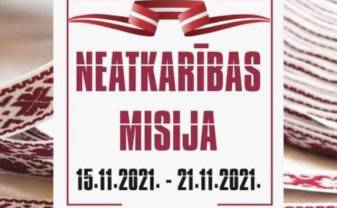 Jau drīz kaut kas jauns un interesants- ''Neatkarības misija''