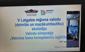 Daugavpilī notika V Latgales reģiona valodu (dzimtās un valsts valodas) skolotāju simpozijs