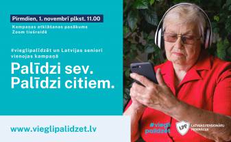 Kustība #vieglipalīdzēt un Latvijas seniori vienojas kampaņā “Palīdzi sev. Palīdzi citiem.”