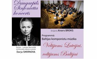 Vienības nama koncertzālē notiks koncerts  “Veltījums Latvijai, veltījums Baltijai”