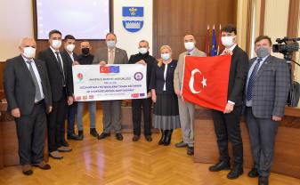 Erasmus programmas projekta ietvaros Daugavpilī viesojās delegācija no Turcijas